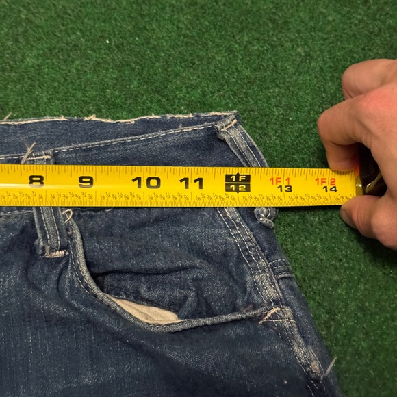 Vintage Carpenter Jeans 70s Talon Zipper Retro Regular Fit 24x32 Jeans - Picture 5 of 12